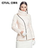 艾莱依2015新款修身显瘦时尚立领女羽绒服短款冬装外套ERAL2003D