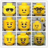 LEGO 乐高 配件 人仔 头部 头 脸 表情 拍照 照相 人仔旅行 旅游