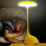 迷你可爱led台灯USB充电触摸调光卧室床头儿童护眼学习暖色折叠灯
