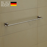德国BLAUBUCHT毛巾杆单杆304不锈钢卫浴五金挂件卫生间毛巾杆