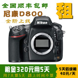 Nikon/尼康 D800 全画幅专业 单反相机  单机身出租
