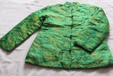 老旧棉袄收藏七八十年代道具对襟提花缎子棉袄MA1988九五新