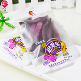 金果实紫薯条红薯条500克 地瓜干 蔬果干紫薯干番薯干 零食品包邮