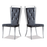 新款奢华不锈钢餐椅欧式简约创意现代餐厅酒店休闲椅时尚布艺特价
