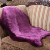 沙发垫澳洲仿羊毛羊皮沙发地毯地垫整张羊皮羊毛坐垫飘窗垫