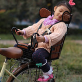 OGK日本原装进口多功能宝宝座椅电动车后置安全带 自行车儿童座椅