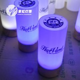 新款高档烛台LED充电酒吧台灯咖啡厅装饰桌灯订制LOGO发光台灯