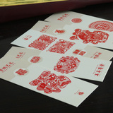 中国风特色剪纸艺术书签 中英文生肖熊猫出国留学外事送老外礼品