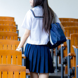 【现货】日系百褶裙 学院风日本JK制服裙有口袋 纯色短裙 多色