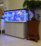 鱼缸水族箱 观赏生态水族箱 大中型鱼缸玻璃80/1米/1.2米 LED灯
