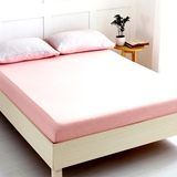 针织棉床笠 单件全棉防滑薄款床垫套1.2米1.5 1.8m席梦思床罩床单