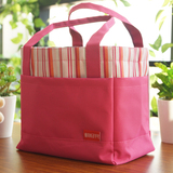 包邮韩式牛津布拉绳饭盒袋便当包手提包布袋午餐饭盒便当袋妈咪包