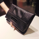 【天天特价】韩国时尚女包大容量折叠手拿包手抓包手提包信封包女