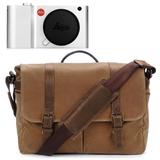 徕卡(Leica ) T（银色）相机精选套装 （ONA欧纳摄影包)