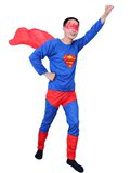 圣诞节儿童服装成人cosplay全套演出装扮男蜘蛛侠衣服超人蝙蝠侠