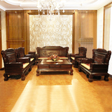 红木家具100%南美红酸枝宝鼎沙发10件套中式仿古客厅组合原木沙发