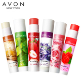 Avon/雅芳植物护理系列润唇膏4克 草莓绿茶玫瑰乳木果薰衣草唇膏