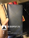 香港DFS代购Burberry巴宝莉烟熏格纹长款对折钱夹钱包39961811