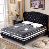 吉斯 竹炭纤维床垫保健床垫独立袋弹簧床垫1.2 1.5 1.8舒适保健