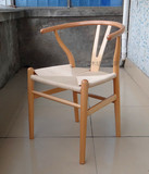 特价Y椅中式北欧简约宜家休闲设计师骨叉椅实木酒店茶室咖啡椅子