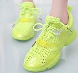 夏季儿童跑步鞋 港版女童网面运动鞋2016新 中大童学生鞋粉色球鞋