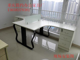 简约办公重庆办公家具 钢架办公桌 钢架组合桌 电脑桌简易工作台