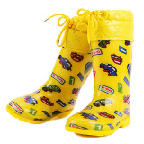 【四季】儿童雨鞋男童冬季加绒防滑保暖宝宝雨靴可爱女童水鞋胶鞋