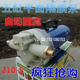 210-5大功率12v24V48V60高压隔膜水泵自动回流电动喷雾器打药机泵