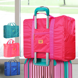 可折叠式手提袋休闲女大包收纳袋旅行购物袋便携衣物整理袋收纳包