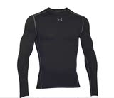UA安德玛男子紧身衣长袖健身运动跑步训练套装九分裤高弹力压缩服