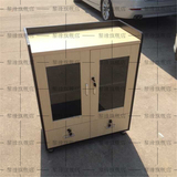 上海办公家具木质板式文件柜 矮柜低柜子带锁 抽屉柜茶水资料柜