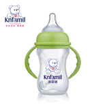 【天猫超市】康婴健婴儿奶瓶 宽口径奶瓶 防吐防滑PP奶瓶240ml