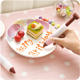 硅胶蛋糕写字裱花器果酱巧克力笔蛋糕装饰烘培小工具批发特价