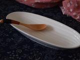日式陶瓷餐具纯白大号清蒸鱼盘 烤盘椭圆形盘子 菜盘寿司盘