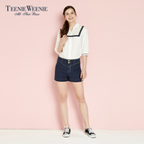 预售Teenie Weenie小熊16商场同款夏季新品条纹女裤TTTH62690Q