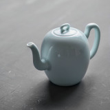 【卜器】景德镇陶瓷茶具 美人肩 青釉 瓷壶 茶壶
