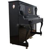 海资曼132EJ国产黑色立式钢琴家用初学者专业教学全新星海钢琴