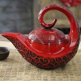 新中式仿古典家居装饰品小茶壶摆设件现代简约结婚房礼品时尚创意