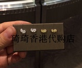 香港专柜 tiffany 蒂芙尼 925纯银 豌豆 豆豆 耳钉 k金 玫瑰金