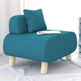 卓禾沙发椅单人椅子现代简约休闲沙发椅创意懒人沙发木椅沙发