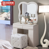 新款韩式 化妆桌梳妆台卧室 组装现代简约小户型迷你多功能化妆柜