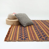 KILIM图案棉线毯巴基斯坦中东土耳其波西米亚休闲毯地毯沙发毯