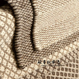 印度进口纯手工编织100%羊毛地毯 客厅地毯时尚田园欧美风 黑森林