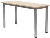 北京京威四腿桌铁腿桌钢木桌简易桌办公桌阅览桌定做桌会议桌写桌