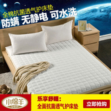 小绵羊家纺全棉抗菌透气护床垫 1.2m1.5m1.8米秋冬铺床褥软垫子