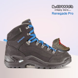新款Lowa Renegade Pro GTX Mid 男女情侣中帮全防水徒步登山鞋