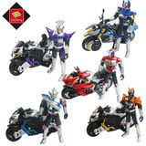 锦江铠甲勇士拿瓦超能骑士铠武机器人变形摩托车金刚模型儿童玩具