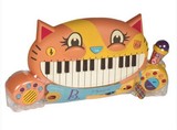 正品美国B.s大嘴猫钢琴婴幼儿音乐玩具电子琴音乐益智玩具包邮