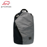 promax双肩包帆布男商务背包电脑14寸休闲旅行包学生书包时尚潮流