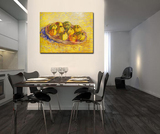 客厅装饰画壁画装饰画客厅挂画餐厅画世界名画梵高油画水果